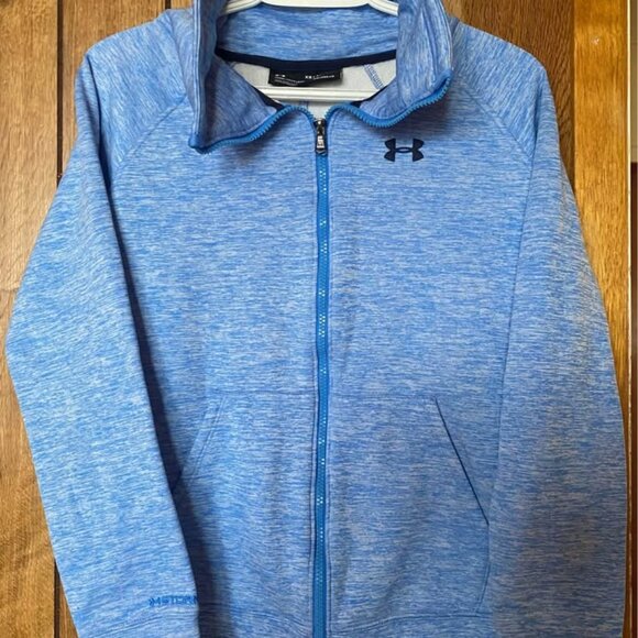 Under Armour Blue ColdGear Full-Zip Jacket – Women’s XS - Picture 1 of 2